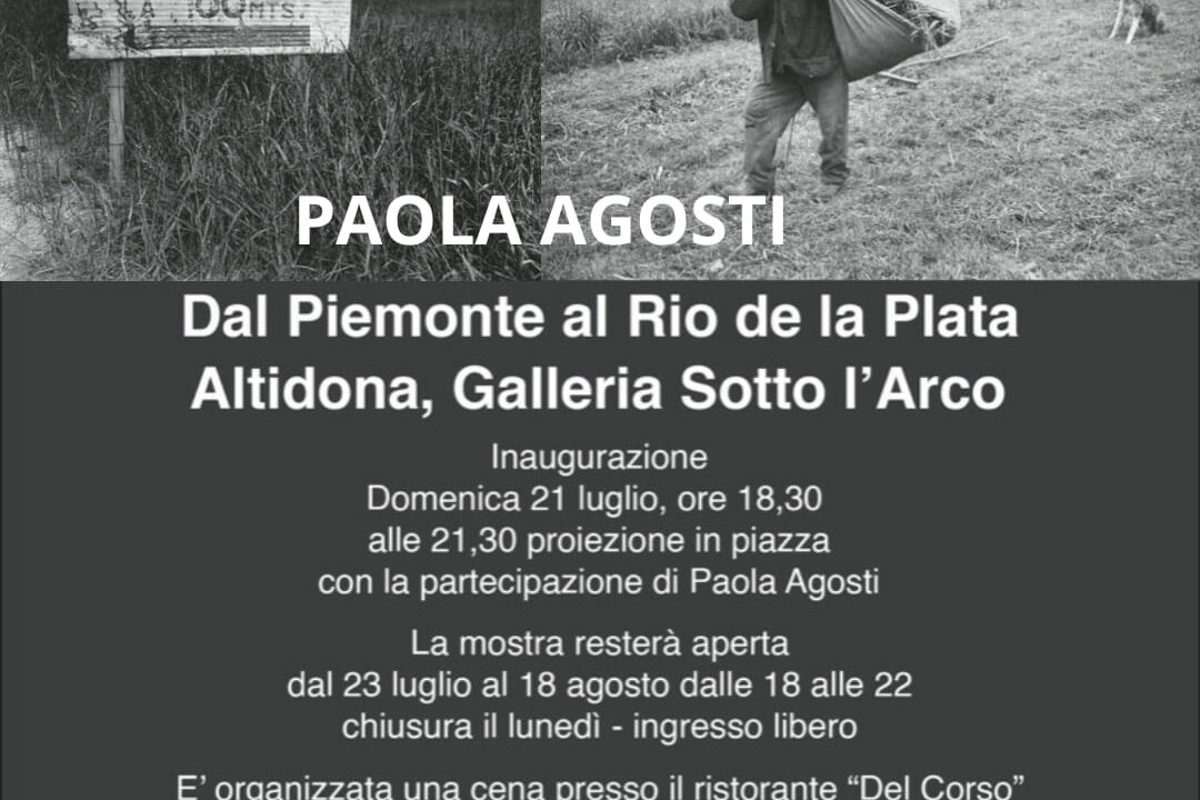Paola Agosti <br> Galleria Sotto l’Arco – Altidona <br> Fino al 18 Agosto 2024
