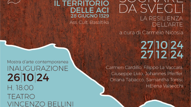 Sognare da svegli  Teatro Vincenzo Bellini – Acireale  Fino al 27 Dicembre 2024