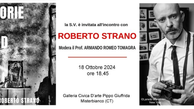 Strano + Tomagra alla Galleria Civica  Misterbianco / 18 Ottobre 2024