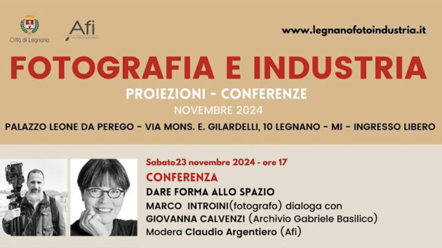 Giovanna Calvenzi a Fotografia e Industria  Legnano / 23 Novembre 2024