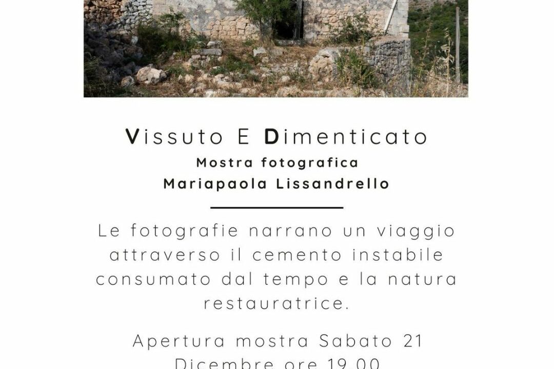 Mariapaola Lissandrello <br> Galleria Gianni Mania – Scicli <br> Fino al 22 Febbraio 2025