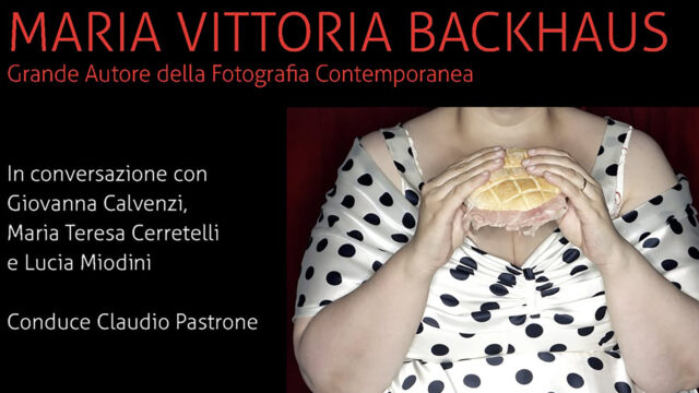 Maria Vittoria Backhaus a ParliAmo di FotograFIAF  Piattaforma Zoom / 9 Gennaio 2025