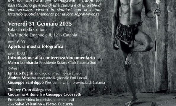 Thierry Cron al Palazzo della Cultura  Catania / 31 Gennaio 2025