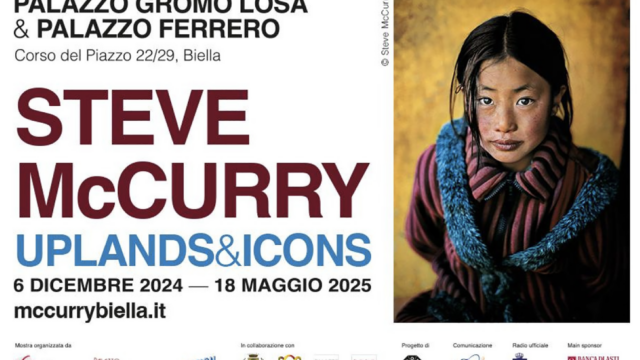 Steve McCurry  Palazzi Gromo Losa e Ferrero – Biella  Fino al 18 Maggio 2025